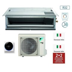 GARANZIA ITALIA Climatizzatore Condizionatore Canalizzato ULTRAPIATTO Inverter MonoFase 18000 Daikin FDXM50F9 + RXM50A8