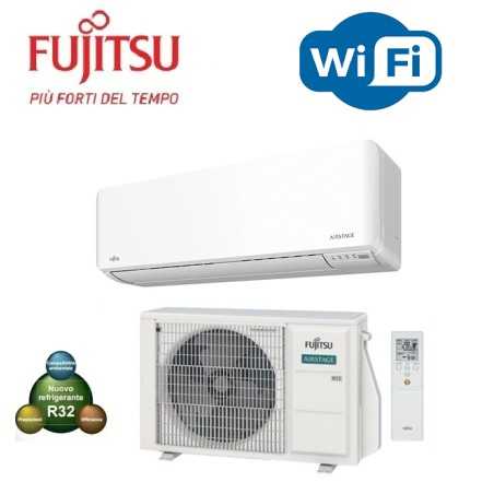 GARANZIA ITALIA CLIMATIZZATORE CONDIZIONATORE R32 FUJITSU ASEH14KMCG MONOSPLIT INVERTER 14000 BTU WIFI INTEGRATO