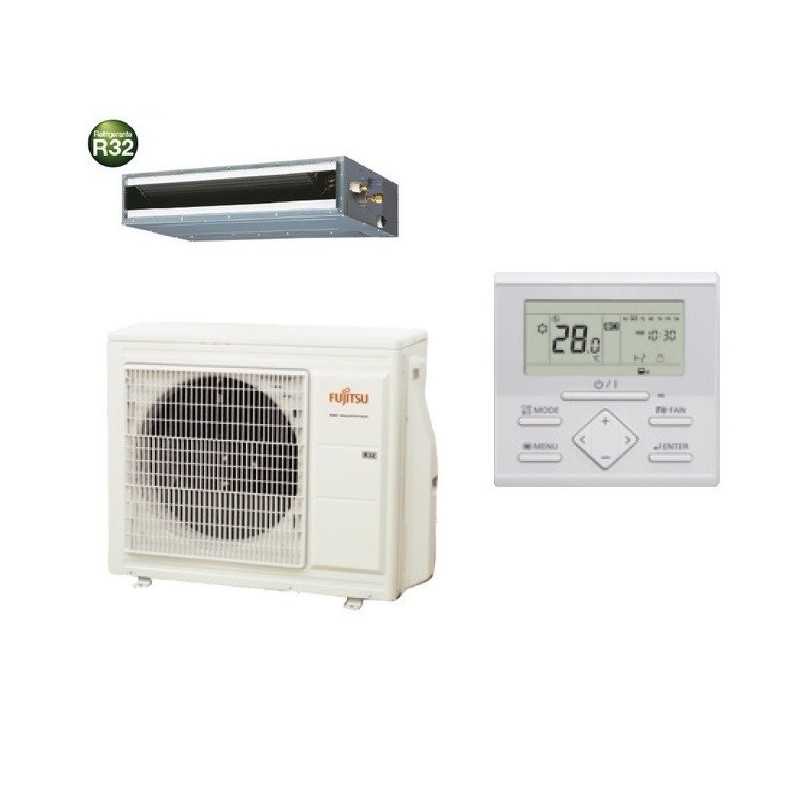 GARANZIA ITALIA CONDIZIONATORE CLIMATIZZATORE FUJITSU ARXG18KLLAP 18000 BTU CANALIZZATO MONOSPLIT MONOFASE R32