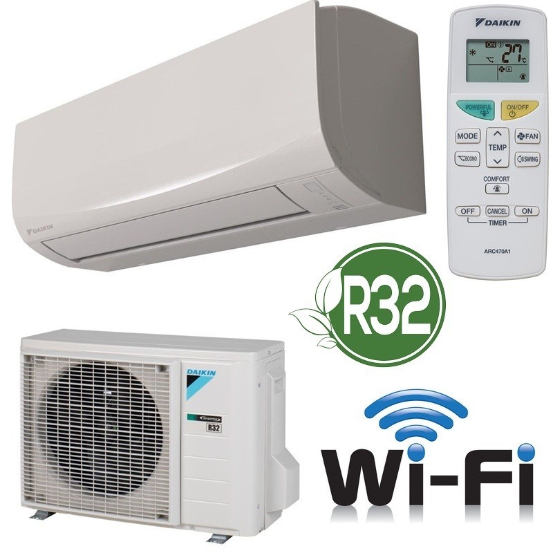 GARANZIA ITALIA Condizionatore Climatizzatore Mono Split Daikin Sensira 21000 btu FTXF60F Wi-Fi integrato R32 NUOVA VERSIONE GARANZIA ITALIA Condizionatore Climatizzatore Mono Split Daikin Sensira 21000 btu FTXF60F Wi-Fi integrato R32 NUOVA VERSIONE