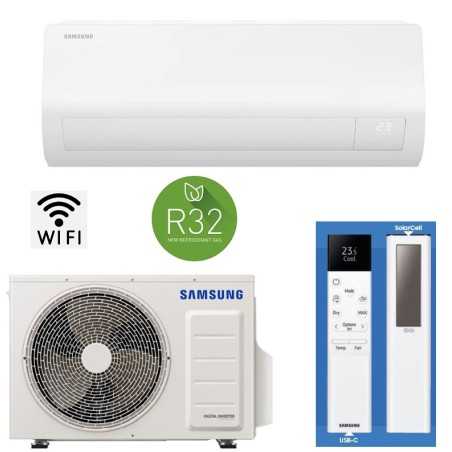 NUOVA VERSIONE Garanzia ITALIA Condizionatore Climatizzatore Mono Split Samsung Cebu 2 AR50F07C1AHNEU 7000 btu WiFi Integrato