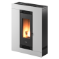 NUOVA VERSIONE Stufa a Pellet CAMERA STAGNA Canalizzabile Cadel LUCE Plus 9 UP TWIN - WIFI INTEGRATO