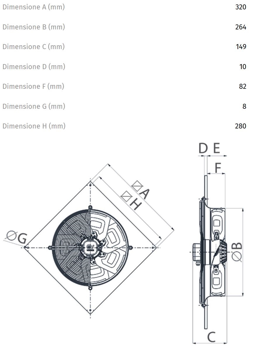 vortice 42208